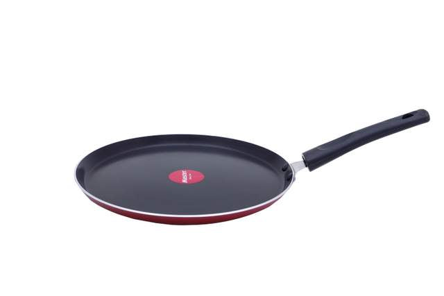 Master Non Stick Aluminum Dosa Tawa 28 cm with Wooden Spatula, Gas