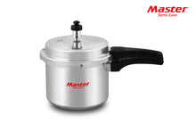 Load image into Gallery viewer, Master Family Pressure Cooker Combo Set of 2L Pan, 3L &amp; 5L Induction Base with Common Lid (Set of 3)
