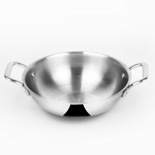 Load image into Gallery viewer, Triply Kadai with Stainless Steel Lid
