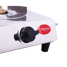 Load image into Gallery viewer, Stainless steel 3 burner | LPG stove  | Easy Cleaning | Ergonomic Knobs | Made in India
