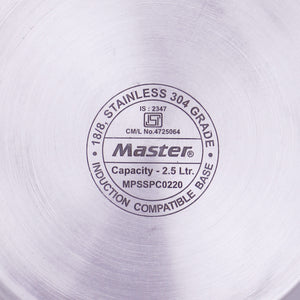 Stainless Steel Handi Biryani Pressure Cooker  | 2.5L